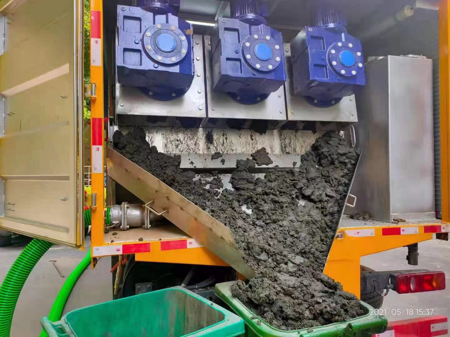 巴青化粪池清掏城市维护站-泥浆净化干湿分离处理